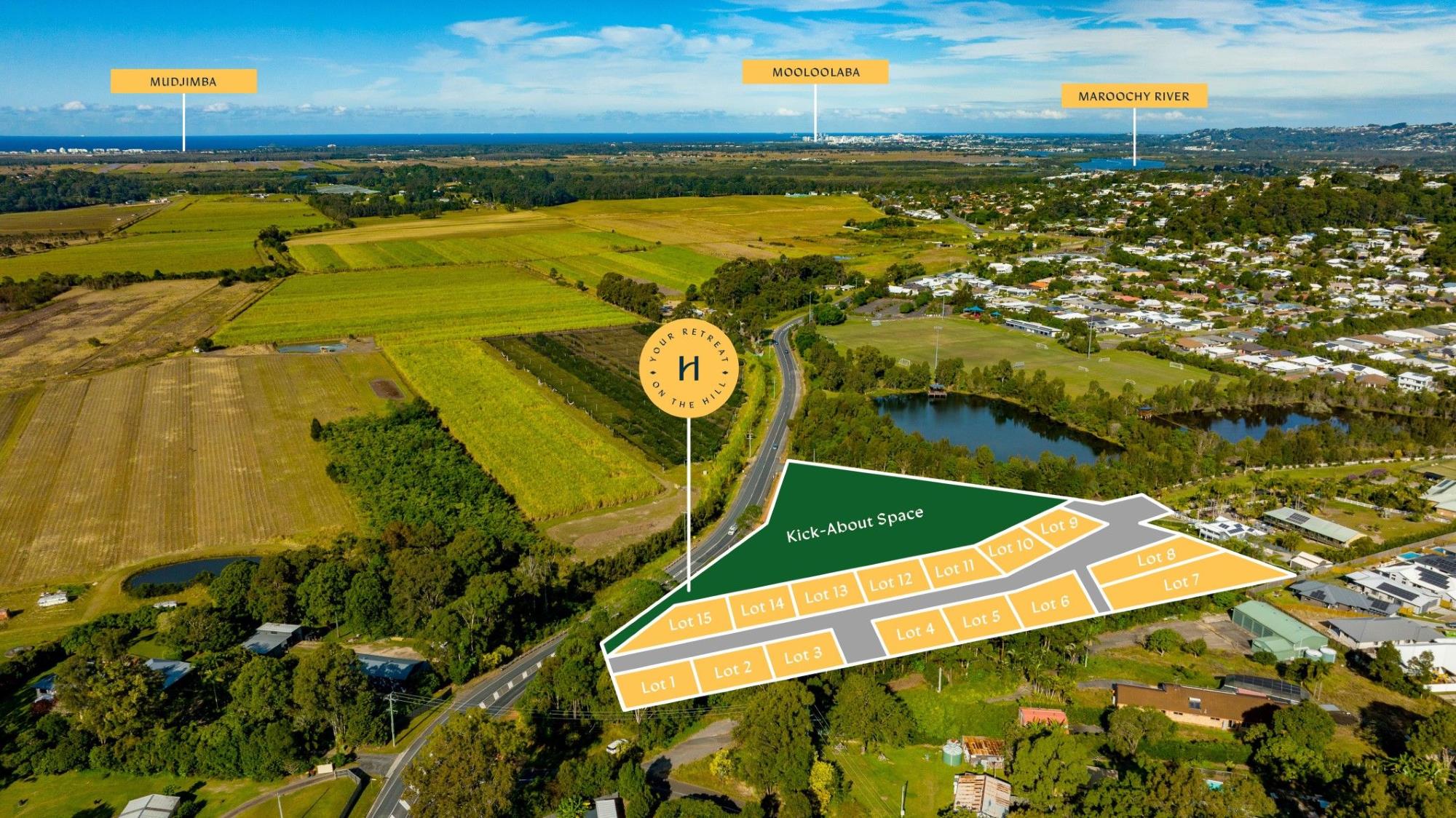 [Land for Sale] Hillside Retreat Estate Sunshine Coast, Bli Bli OpenLot